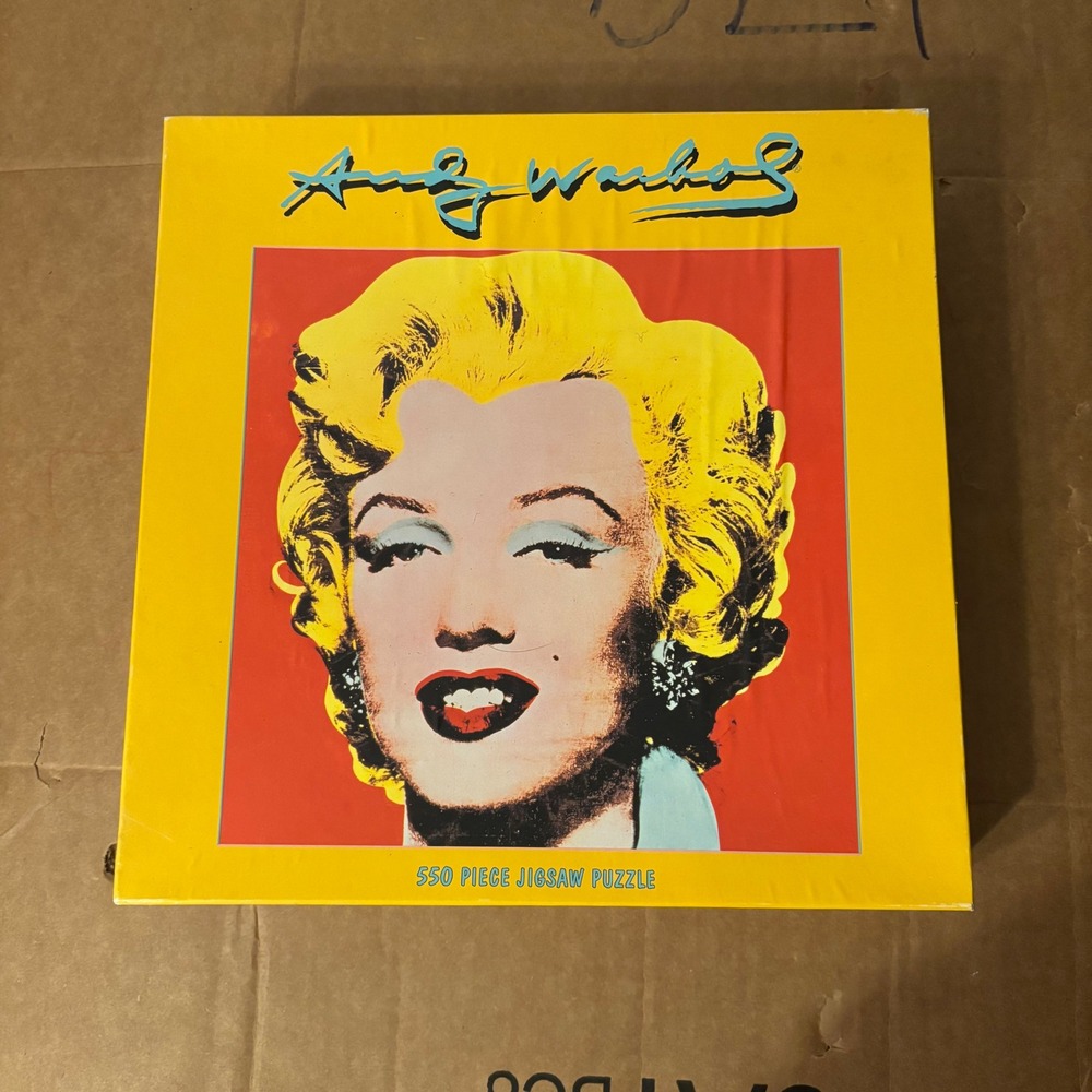Andy Warhol Marilyn Monroe 550 Piece Jigsaw Puzzle Ceaco Pop Art 2318-2 20x20